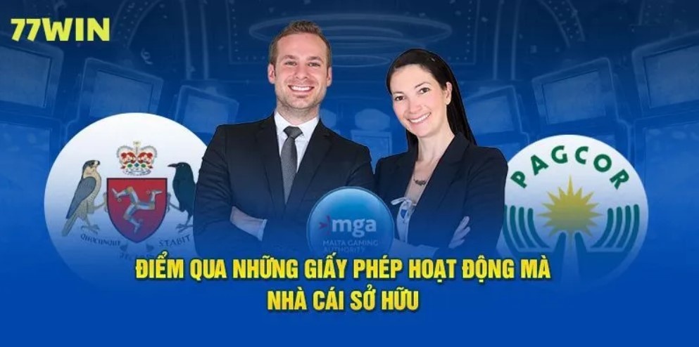 Giấy Phép Hoạt Động 77Win - Bảo Chứng Uy Tín Thương Hiệu Danh sách đơn vị quản lý cá cược quốc tế